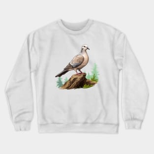 Collared Dove Crewneck Sweatshirt